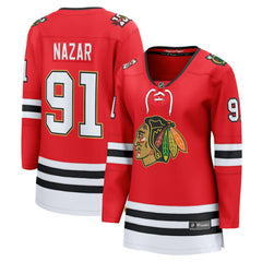 Frank Nazar Chicago Blackhawks Fanatics Women's Centennial Breakaway Player Jersey - Red | Fanatics near me
