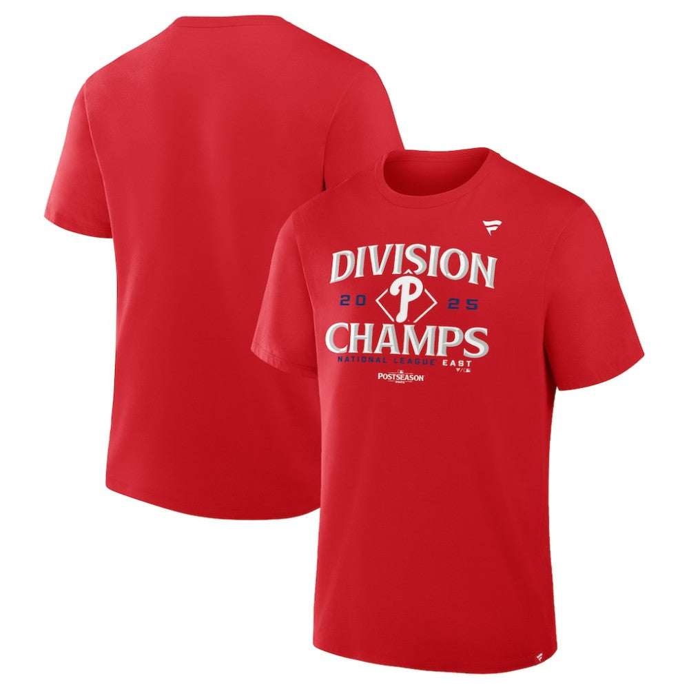 Philadelphia Phillies Fanatics 2025 NL East Division Champions Locker Room Big & Tall T-Shirt Discount