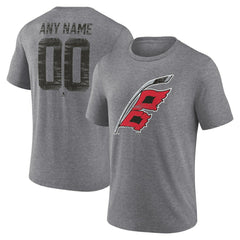 Carolina Hurricanes Heritage Custom Tri-Blend T-Shirt - Gray | NHL sale