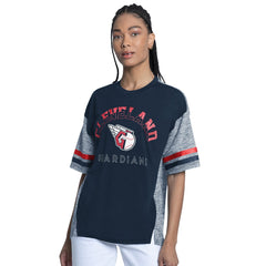 Cleveland Guardians G-III 4Her by Carl Banks Women's Off-Season Oversized Top for sale