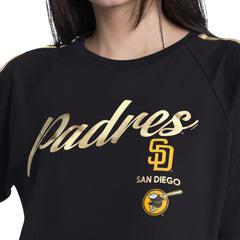 San Diego Padres G-III 4Her by Carl Banks Women's Classic Play Cropped T-Shirt Discount