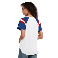 Chicago Cubs Starter Women's Game On Notch Neck T-Shirt Sale