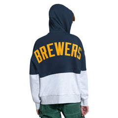Milwaukee Brewers Starter Women's Wishbone Full-Zip Hoodie Online
