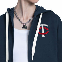 Minnesota Twins Starter Women's Wishbone Full-Zip Hoodie Discount