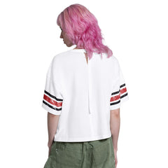 Cincinnati Reds Starter Women's Cropped Hurry Up Offense T-Shirt Discount