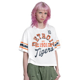 Detroit Tigers Starter Women's Cropped Hurry Up Offense T-Shirt Near Me
