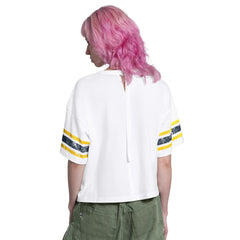 Milwaukee Brewers Starter Women's Cropped Hurry Up Offense T-Shirt Online