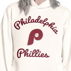 Philadelphia Phillies Starter Women's Baseline Hoodie Sweatshirt Outlet