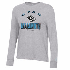 Utah Mammoth Champion Women's Core Long Sleeve T-Shirt - Gray | NHL online