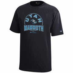 Utah Mammoth Champion Youth Jersey T-Shirt - Black | NHL near me
