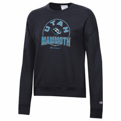 Utah Mammoth Champion Women's Powerblend Fleece Sweatshirt - Black | NHL online
