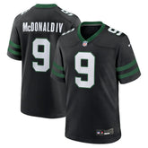 Will McDonald IV New York Jets Alternate Game Jersey - Legacy Black - Nike
