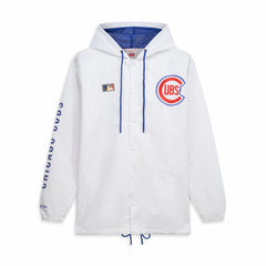 Chicago Cubs Mitchell & Ness Big & Tall Full-Snap Hooded Jacket Near Me