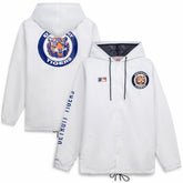 Detroit Tigers Mitchell & Ness Big & Tall Full-Snap Hooded Jacket Sale