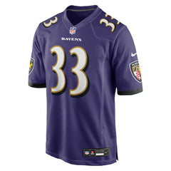 Tyler Loop Baltimore Ravens Team Game Jersey - Purple - Nike