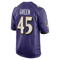 Mike Green Baltimore Ravens Team Game Jersey - Purple - Nike
