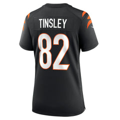 Mitchell Tinsley Cincinnati Bengals Women's Team Game Jersey - Black - Nike