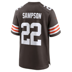 Dylan Sampson Cleveland Browns Team Game Jersey - Brown - Nike
