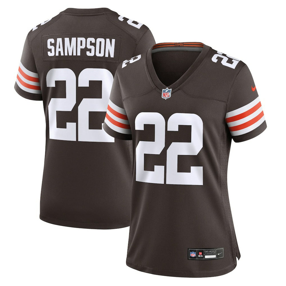 Dylan Sampson Cleveland Browns Women's Team Game Jersey - Brown - Nike