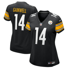 Kenneth Gainwell Pittsburgh Steelers Women's Team Game Jersey - Black - Nike
