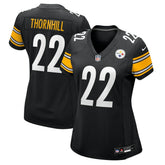 Juan Thornhill Pittsburgh Steelers Women's Team Game Jersey - Black - Nike