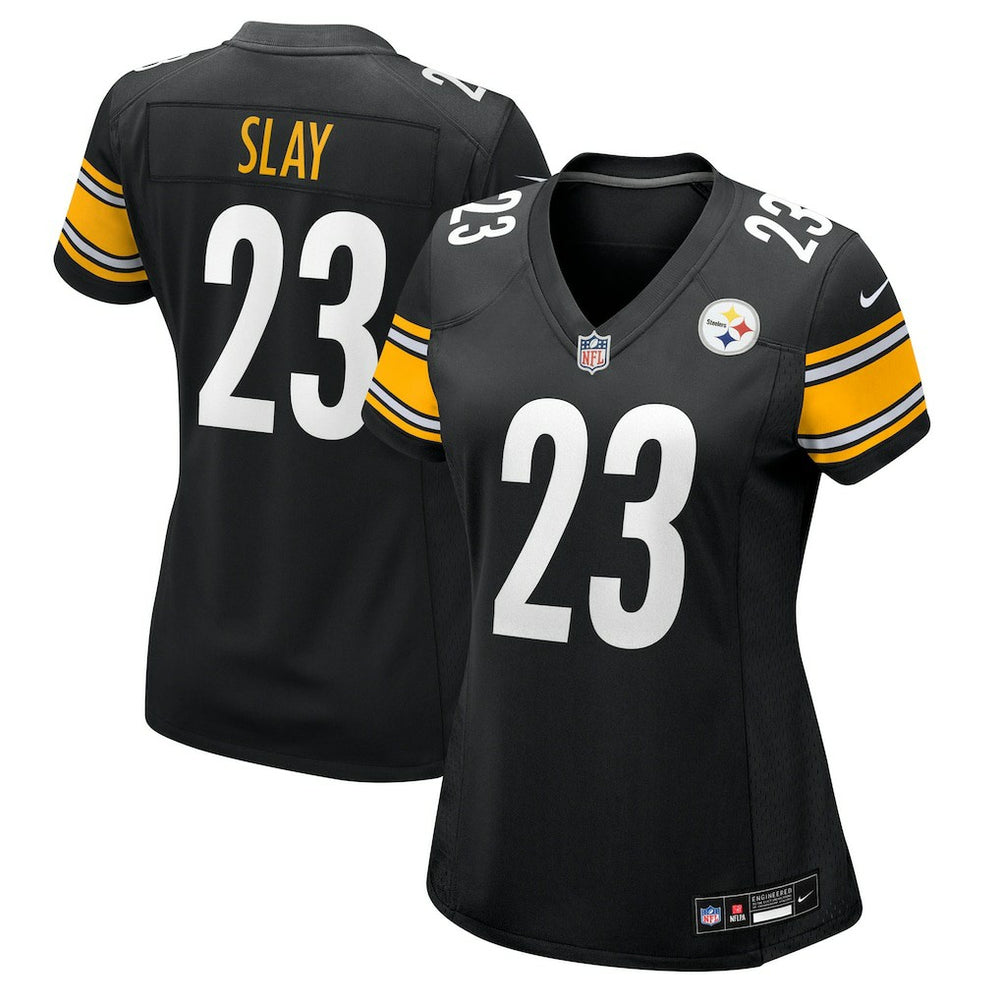 Darius Slay Pittsburgh Steelers Women's Team Game Jersey - Black - Nike