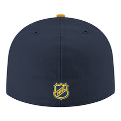 Nashville Predators New Era Core Logo Two-Tone 59FIFTY Fitted Hat - Navy | New Era online