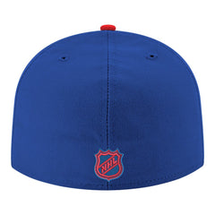 New York Rangers New Era Core Logo Two-Tone 59FIFTY Fitted Hat - Blue | New Era Lifestyle