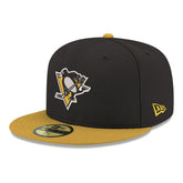 Pittsburgh Penguins New Era Core Logo Two-Tone 59FIFTY Fitted Hat - Black | New Era discount