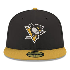 Pittsburgh Penguins New Era Core Logo Two-Tone 59FIFTY Fitted Hat - Black | New Era discount