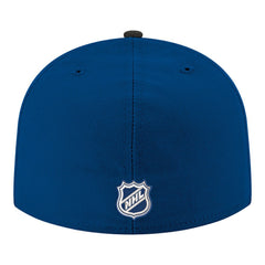Tampa Bay Lightning New Era Core Logo Two-Tone 59FIFTY Fitted Hat - Blue | New Era near me