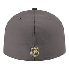 Vegas Golden Knights New Era Core Logo Two-Tone 59FIFTY Fitted Hat - Gray | New Era Clearance