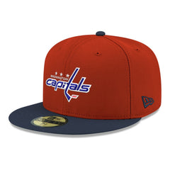 Washington Capitals New Era Core Logo Two-Tone 59FIFTY Fitted Hat - Red | New Era near me