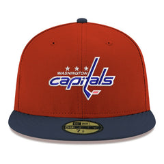 Washington Capitals New Era Core Logo Two-Tone 59FIFTY Fitted Hat - Red | New Era near me