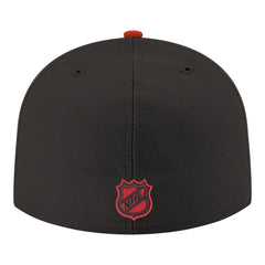 Carolina Hurricanes New Era Core Logo Two-Tone 59FIFTY Fitted Hat - Black | New Era Clearance