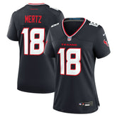 Graham Mertz Houston Texans Women's Team Game Jersey - Navy - Nike