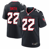 Jaylin Smith Houston Texans Team Game Jersey - Navy - Nike