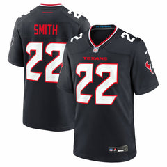 Jaylin Smith Houston Texans Team Game Jersey - Navy - Nike