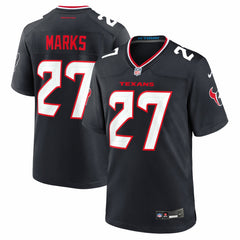 Woody Marks Houston Texans Team Game Jersey - Navy - Nike