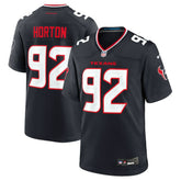 Dylan Horton Houston Texans Team Game Jersey - Navy - Nike