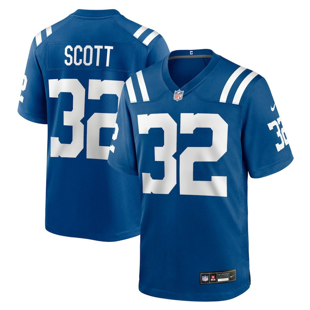 Daniel Scott Indianapolis Colts Team Game Jersey - Royal - Nike