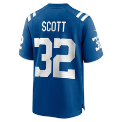 Daniel Scott Indianapolis Colts Team Game Jersey - Royal - Nike