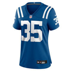 Johnathan Edwards Indianapolis Colts Women's Team Game Jersey - Royal - Nike