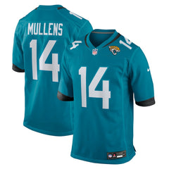 Nick Mullens Jacksonville Jaguars Team Game Jersey - Teal - Nike