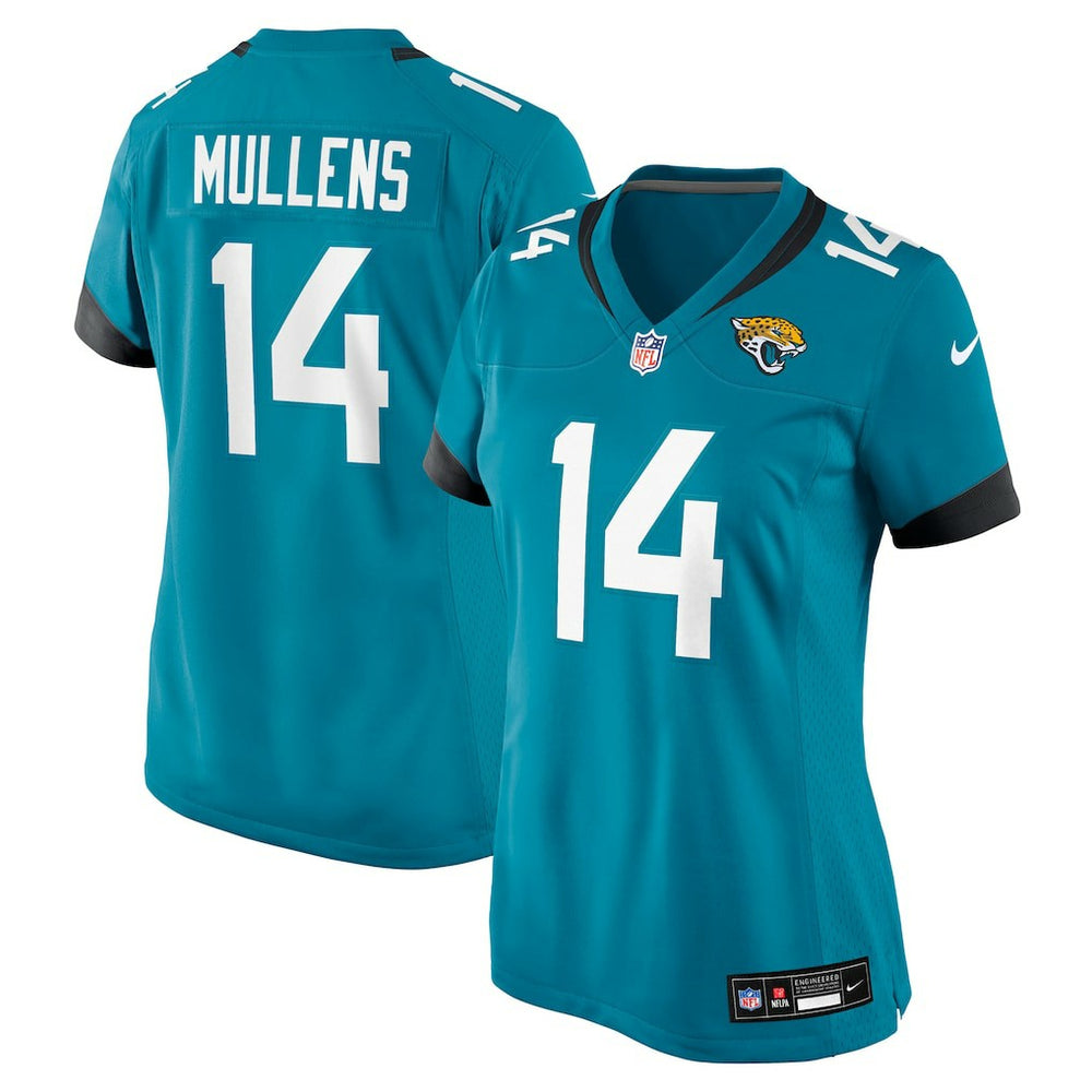 Nick Mullens Jacksonville Jaguars Women's Team Game Jersey - Teal - Nike