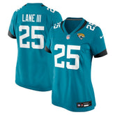 Rayuan Lane III Jacksonville Jaguars Women's Team Game Jersey - Teal - Nike