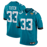 Bhayshul Tuten Jacksonville Jaguars Team Game Jersey - Teal - Nike