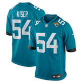 Jack Kiser Jacksonville Jaguars Team Game Jersey - Teal - Nike