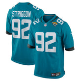 Danny Striggow Jacksonville Jaguars Team Game Jersey - Teal - Nike