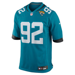 Danny Striggow Jacksonville Jaguars Team Game Jersey - Teal - Nike